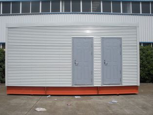 Porcellana Case modulari prefabbricate della struttura d'acciaio per la toilette/ufficio mobili fornitore