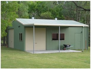 Porcellana Gli appartamenti australiani della nonna hanno prefabbricato la piccola Camera modulare verde fornitore